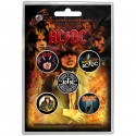 Set Insigne Oficiale AC/DC Highway to Hell