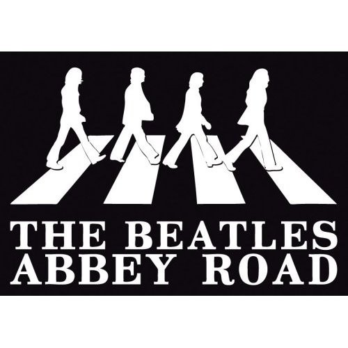 Carte Postală The Beatles Abbey Road Crossing 
