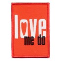 Patch Oficial The Beatles Love me do