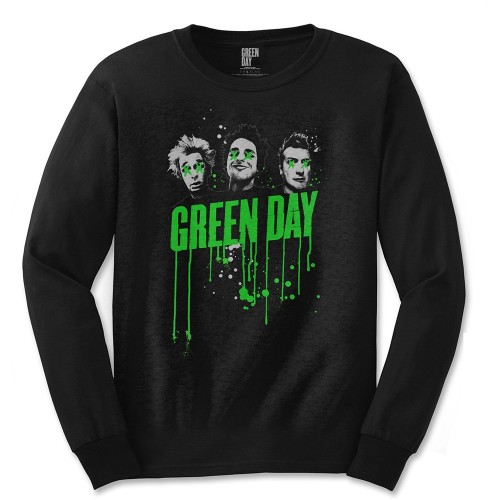 Tricou mânecă lungă Green Day Drips