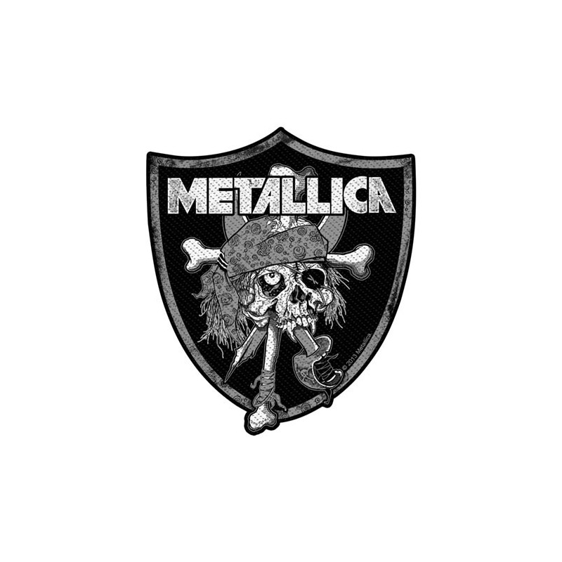 Patch Metallica Raiders Skull