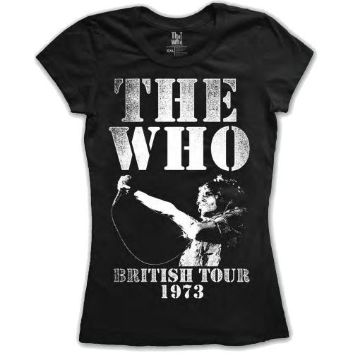 Tricou Damă The Who British Tour 1973