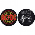 Set Slip Mat Vinyl AC/DC For Those About To Rock/High Voltage