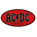 Patch Oficial AC/DC Oval Logo