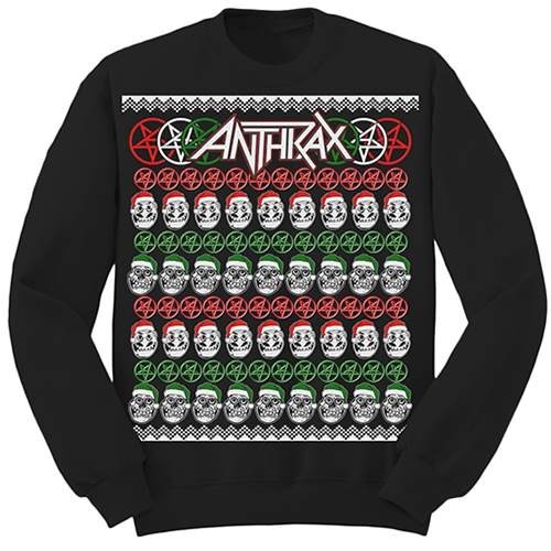 Bluză Oficială Anthrax Skulls Christmas
