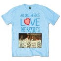 Tricou OficialThe Beatles All you need is love Play Cards