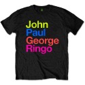 Tricou OficialThe Beatles JPG&R Pepper Suit Colours