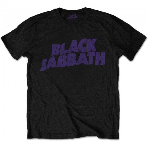 Tricou Black Sabbath Wavy Logo Vintage