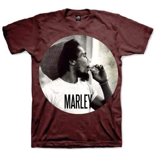 Tricou Bob Marley Smokin Circle