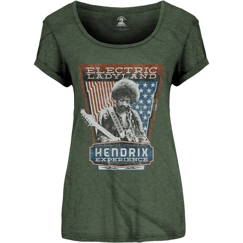 Tricou Damă Jimi Hendrix Electric Ladyland