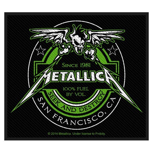 Patch Metallica Beer Label
