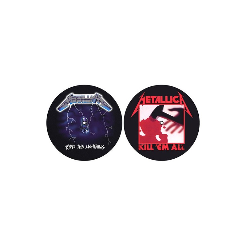 Set Slip Mat Vinyl Metallica Kill 'em all / Ride the Lightning