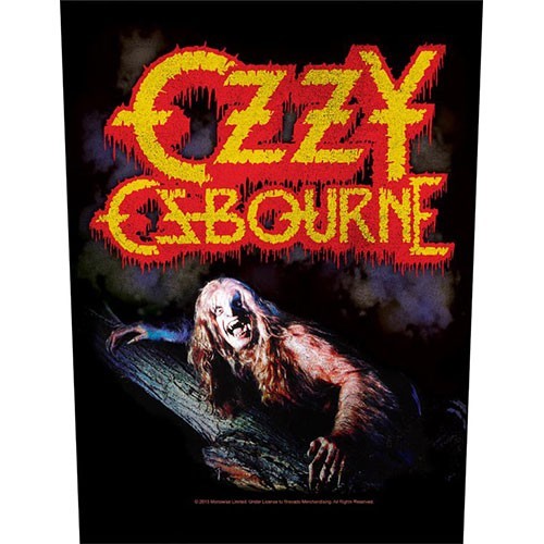 Back Patch Ozzy Osbourne Bark At The Moon