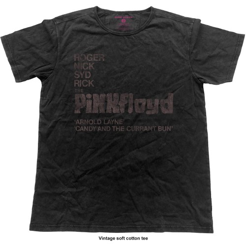 Tricou Oficial Pink Floyd Arnold Layne Demo Vintage