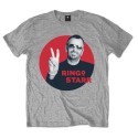 Tricou Oficial Ringo Starr Peace Red Circle