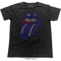 Tricou The Rolling Stones Blue & Lonesome Vintage Tongue