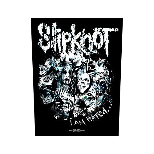 Back Patch Oficial Slipknot I am Hated