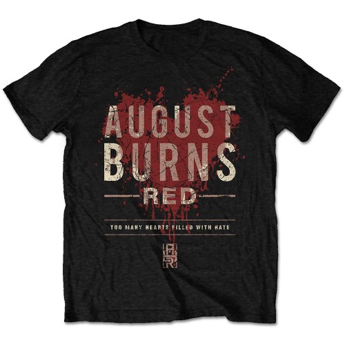 Tricou August Burns Red Hearts Filled