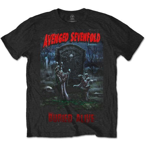 Tricou Avenged Sevenfold Buried Alive Tour 2012