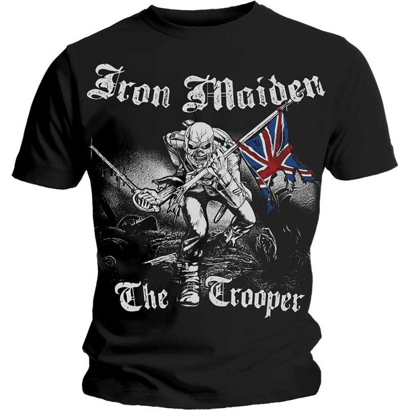 Tricou Iron Maiden Sketched Trooper