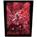 Back Patch Oficial Kreator Pleasure to Kill