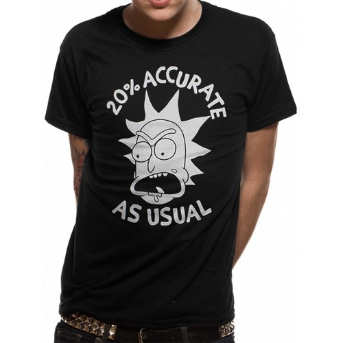 Tricou Rick And Morty Accurate