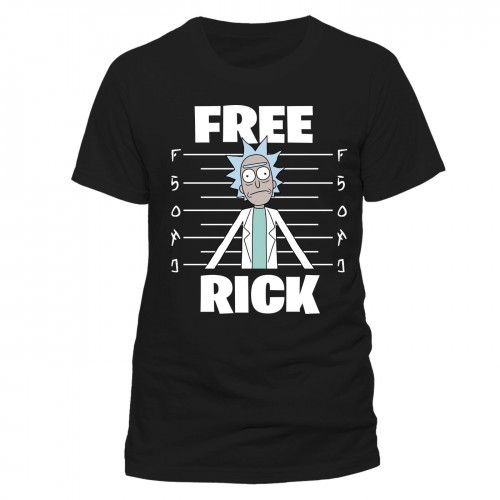 Tricou Oficial Rick And Morty Free Rick
