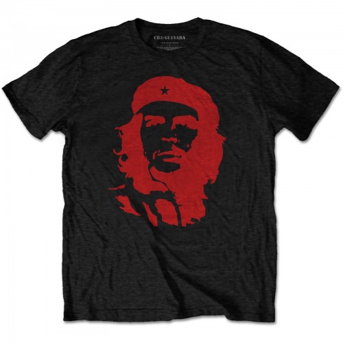 Tricou Che Guevara Red on Black