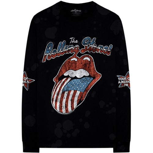 Tricou mânecă lungă The Rolling Stones US Tour &#039;78