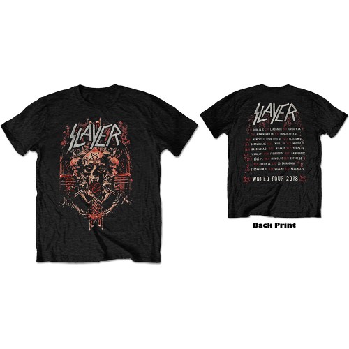 Tricou Slayer Demonic Admat European Tour 2018 (Ex Tour)