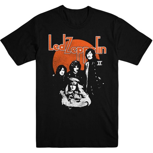 Tricou Led Zeppelin Orange Circle