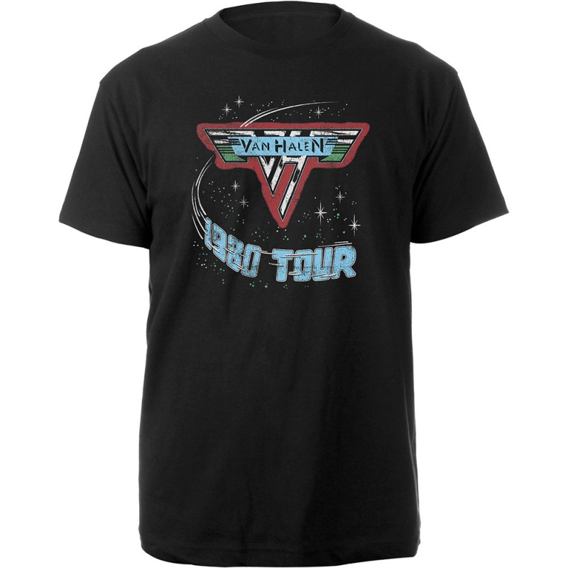 Tricou Van Halen 1980 Tour