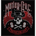 Patch Oficial Motley Crue Too Fast For Love