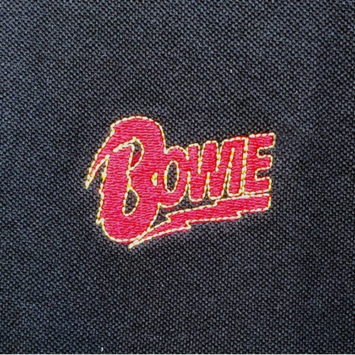 Tricou Polo David Bowie Flash Logo