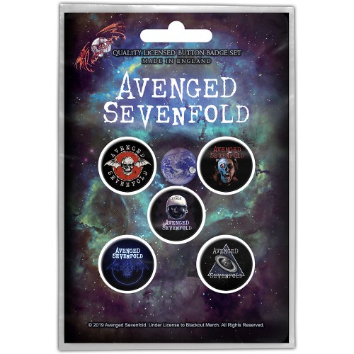 Set Insigne Oficiale Avenged Sevenfold The Stage