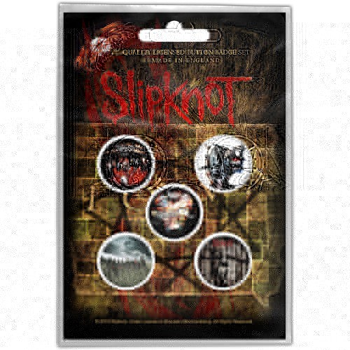 Set Insigne Slipknot Albums