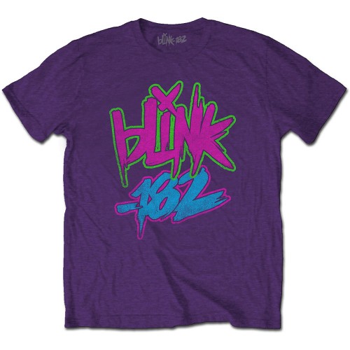 Tricou Blink-182 Neon Logo