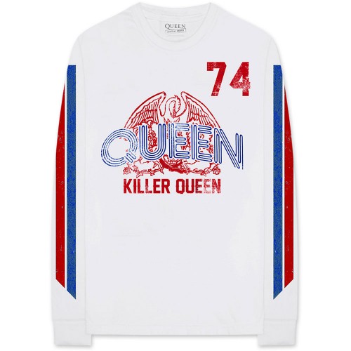 Tricou Mânecă Lungă Queen Killer Queen '74 Stripes