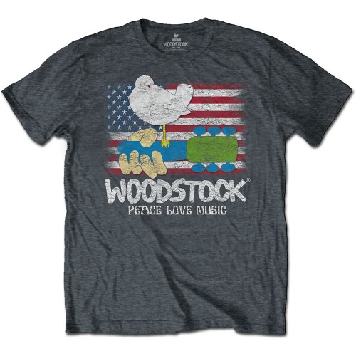 Tricou Woodstock Flag