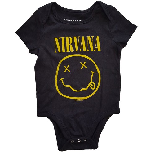 Body Oficial Bebeluș Nirvana Yellow Happy Face