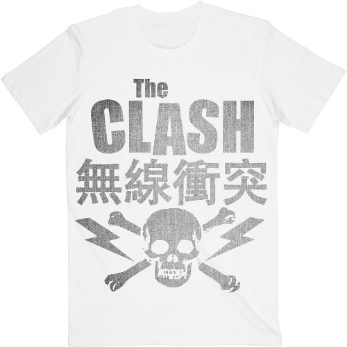 Tricou Oficial The Clash Skull & Crossbones