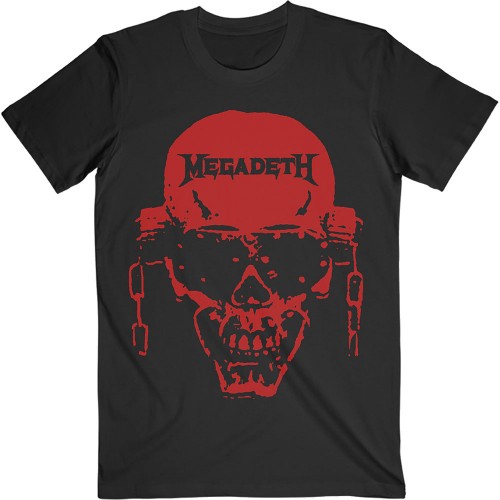 Tricou Megadeth Vic Hi-Contrast Red