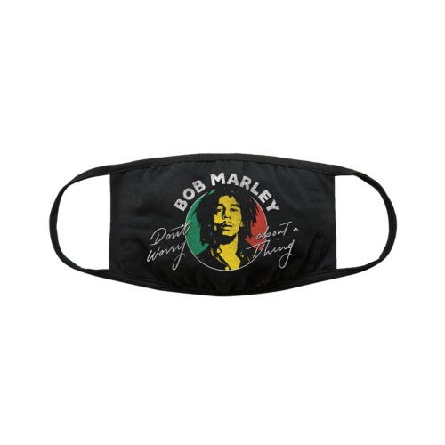 Mască textilă Bob Marley Face Don't Worry