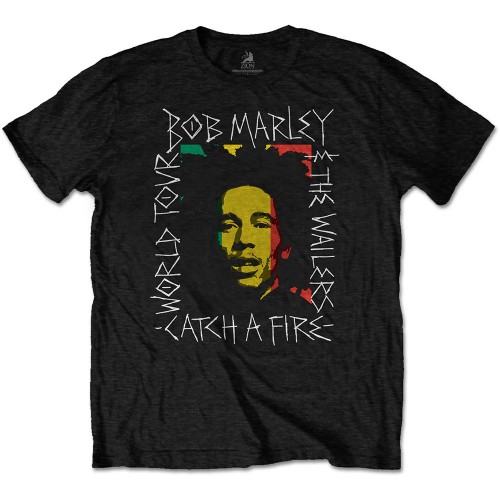 Tricou Bob Marley Rasta Scratch