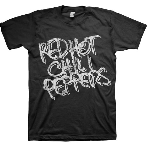 Tricou Red Hot Chili Peppers Black & White Logo