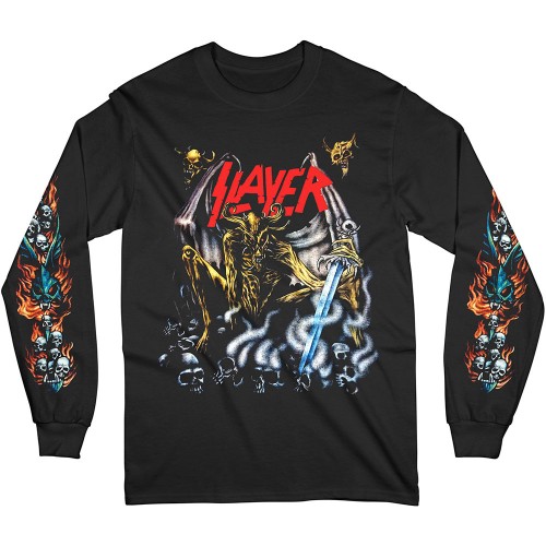 Tricou Mânecă Lungă Oficial Slayer Airbrush Demon