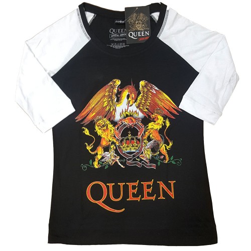 Tricou Mânecă 3/4 de Dama Queen Classic Crest