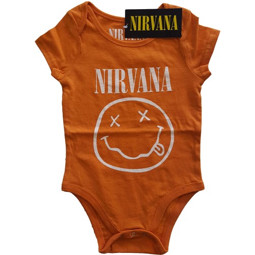 Body Oficial Bebeluș Nirvana White Happy Face