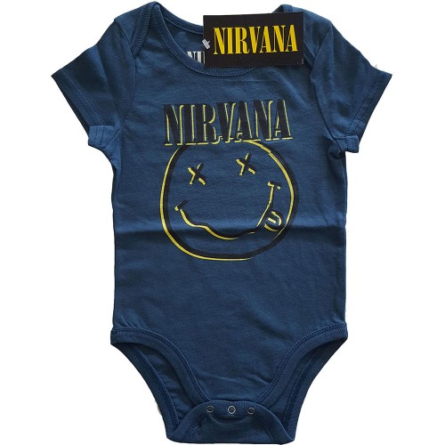 Body Oficial Bebeluș Nirvana Inverse Happy Face