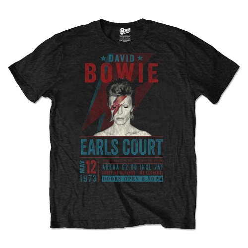 Tricou Oficial Eco David Bowie Earls Court '73